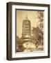 Pagoda in China-John Thomson-Framed Photographic Print