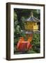 Pagoda in Nan Lian Garden at Chi Lin Nunnery, Diamond Hill, Kowloon, Hong Kong-Ian Trower-Framed Photographic Print