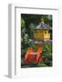 Pagoda in Nan Lian Garden at Chi Lin Nunnery, Diamond Hill, Kowloon, Hong Kong-Ian Trower-Framed Photographic Print