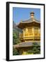 Pagoda in Nan Lian Garden at Chi Lin Nunnery, Diamond Hill, Kowloon, Hong Kong-Ian Trower-Framed Photographic Print