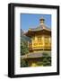 Pagoda in Nan Lian Garden at Chi Lin Nunnery, Diamond Hill, Kowloon, Hong Kong-Ian Trower-Framed Photographic Print