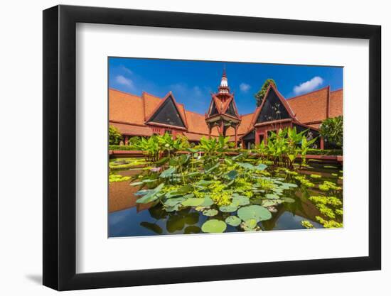 Pagoda in the National Museum in the Capital City of Phnom Penh-Michael Nolan-Framed Photographic Print