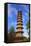 Pagoda, Kew Gardens, UNESCO World Heritage Site, London, England, United Kingdom, Europe-Neil Farrin-Framed Stretched Canvas