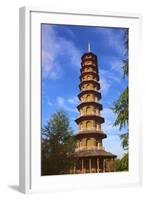 Pagoda, Kew Gardens, UNESCO World Heritage Site, London, England, United Kingdom, Europe-Neil Farrin-Framed Photographic Print