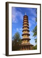 Pagoda, Kew Gardens, UNESCO World Heritage Site, London, England, United Kingdom, Europe-Neil Farrin-Framed Photographic Print