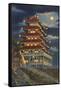 Pagoda, Mt. Penn, Reading-null-Framed Stretched Canvas