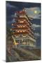 Pagoda, Mt. Penn, Reading-null-Mounted Art Print