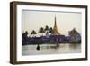 Pagoda, Nampan Village, Inle Lake, Shan State, Myanmar (Burma), Asia-Tuul-Framed Photographic Print