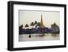 Pagoda, Nampan Village, Inle Lake, Shan State, Myanmar (Burma), Asia-Tuul-Framed Photographic Print