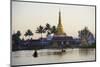 Pagoda, Nampan Village, Inle Lake, Shan State, Myanmar (Burma), Asia-Tuul-Mounted Photographic Print