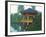 Pagoda Next to Lake and Park, Kyongju, South Korea-Dennis Flaherty-Framed Photographic Print