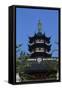 Pagoda of Jiming Buddhist Temple, Nanjing, Jiangsu, China-null-Framed Stretched Canvas