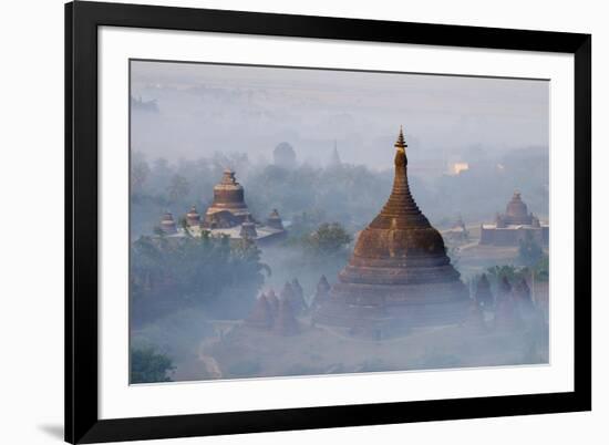 Pagoda of Ratanabon (Yatanabon), Dated 1612, Mrauk U, Rakhaing State, Myanmar (Burma), Asia-Nathalie Cuvelier-Framed Photographic Print