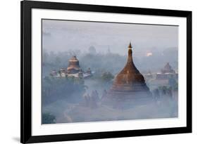 Pagoda of Ratanabon (Yatanabon), Dated 1612, Mrauk U, Rakhaing State, Myanmar (Burma), Asia-Nathalie Cuvelier-Framed Photographic Print
