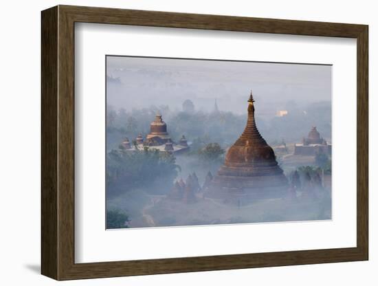 Pagoda of Ratanabon (Yatanabon), Dated 1612, Mrauk U, Rakhaing State, Myanmar (Burma), Asia-Nathalie Cuvelier-Framed Photographic Print