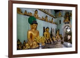 Pagoda of Shittaung, Dated 1535, Mrauk U, Rakhaing State, Myanmar (Burma), Asia-Nathalie Cuvelier-Framed Photographic Print