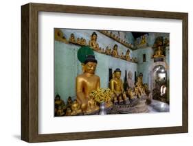 Pagoda of Shittaung, Dated 1535, Mrauk U, Rakhaing State, Myanmar (Burma), Asia-Nathalie Cuvelier-Framed Photographic Print