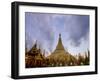 Pagoda of Shwedagon, Dated Between 6th and 10th Centuries, Yangon (Rangoon), Myanmar (Burma), Asia-Nathalie Cuvelier-Framed Photographic Print