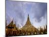 Pagoda of Shwedagon, Dated Between 6th and 10th Centuries, Yangon (Rangoon), Myanmar (Burma), Asia-Nathalie Cuvelier-Mounted Photographic Print