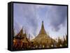 Pagoda of Shwedagon, Dated Between 6th and 10th Centuries, Yangon (Rangoon), Myanmar (Burma), Asia-Nathalie Cuvelier-Framed Stretched Canvas