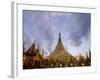 Pagoda of Shwedagon, Dated Between 6th and 10th Centuries, Yangon (Rangoon), Myanmar (Burma), Asia-Nathalie Cuvelier-Framed Photographic Print