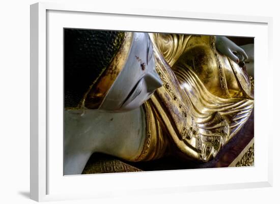 Pagoda of Shwedagon, Dated Between 6th and 10th Centuries, Yangon (Rangoon), Myanmar (Burma), Asia-Nathalie Cuvelier-Framed Photographic Print