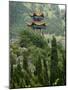 Pagoda on Hillside Outside Kunming, Kunming, Yunnan, China-Porteous Rod-Mounted Photographic Print