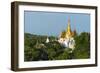 Pagoda on Sagaing Hill, Mandalay, Myanmar-Keren Su-Framed Photographic Print