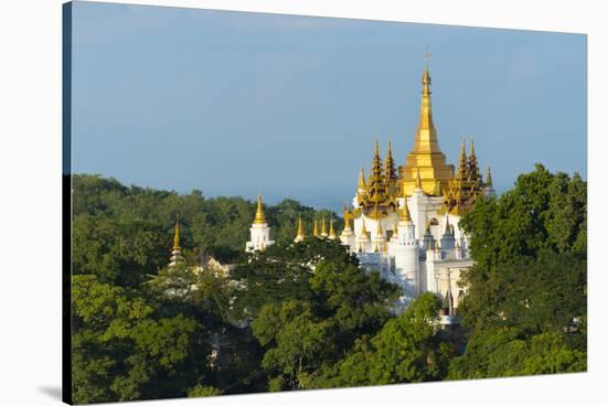 Pagoda on Sagaing Hill, Mandalay, Myanmar-Keren Su-Stretched Canvas