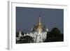 Pagoda on the Hill, Sagaing, Myanmar-null-Framed Giclee Print