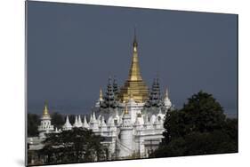 Pagoda on the Hill, Sagaing, Myanmar-null-Mounted Giclee Print
