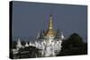 Pagoda on the Hill, Sagaing, Myanmar-null-Stretched Canvas