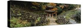 Pagoda, Otagi Nenbutsu-Ji Temple, Kyoto, Japan-null-Stretched Canvas