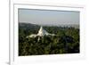 Pagoda (Paya) of Hsinbyume, Dated 19th Century, Mingun, around Mandalay, Myanmar (Burma), Asia-Nathalie Cuvelier-Framed Photographic Print