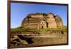 Pagoda (Paya) of Mingun Dated 19th Century, Mingun, around Mandalay, Myanmar (Burma), Asia-Nathalie Cuvelier-Framed Photographic Print