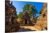 Pagoda ruins at Maha Nanda Kantha Monastery, Hsipaw, Shan State, Myanmar (Burma)-Jan Miracky-Stretched Canvas