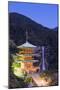 Pagoda, Shinto Shrine, Nachi No Taki Waterfall, Wakayama Prefecture, Honshu, Japan, Asia-Christian Kober-Mounted Photographic Print