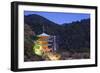 Pagoda, Shinto Shrine, Nachi No Taki Waterfall, Wakayama Prefecture, Honshu, Japan, Asia-Christian Kober-Framed Photographic Print