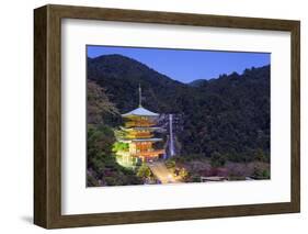 Pagoda, Shinto Shrine, Nachi No Taki Waterfall, Wakayama Prefecture, Honshu, Japan, Asia-Christian Kober-Framed Photographic Print