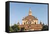 Pagoda Temple in Bagan, Myanmar-Harry Marx-Framed Stretched Canvas