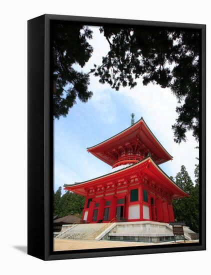 Pagoda-null-Framed Stretched Canvas