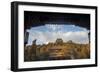 Pagodas and Jingshan Hill, Beijing, China, Asia-Andy Brandl-Framed Photographic Print