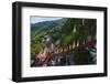 Pagodas and Stairs Leading to Pindaya Cave, Shan State, Myanmar-Keren Su-Framed Photographic Print