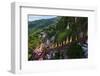 Pagodas and Stairs Leading to Pindaya Cave, Shan State, Myanmar-Keren Su-Framed Photographic Print