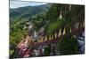 Pagodas and Stairs Leading to Pindaya Cave, Shan State, Myanmar-Keren Su-Mounted Photographic Print