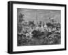 'Pagodas, near Pegu', c1880-Joseph Swain-Framed Giclee Print