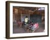 Pah Oh Minority Children in Local Village School, Pattap Poap Near Inle Lake, Shan State, Myanmar-Eitan Simanor-Framed Photographic Print