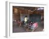 Pah Oh Minority Children in Local Village School, Pattap Poap Near Inle Lake, Shan State, Myanmar-Eitan Simanor-Framed Photographic Print