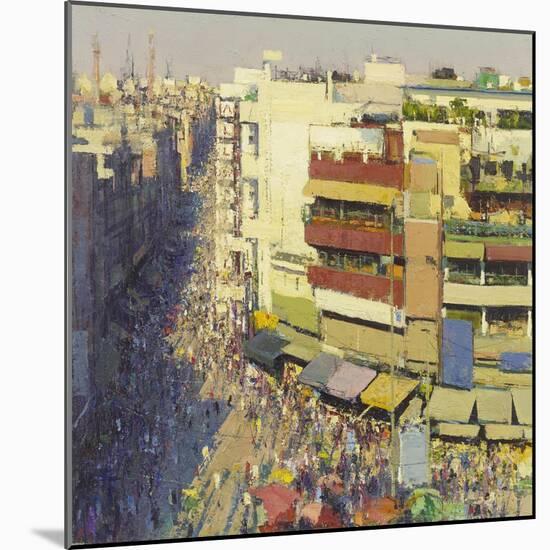 Paharganj Bazaar, Delhi, 2017-Andrew Gifford-Mounted Giclee Print
