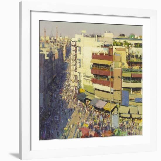 Paharganj Bazaar, Delhi, 2017-Andrew Gifford-Framed Giclee Print